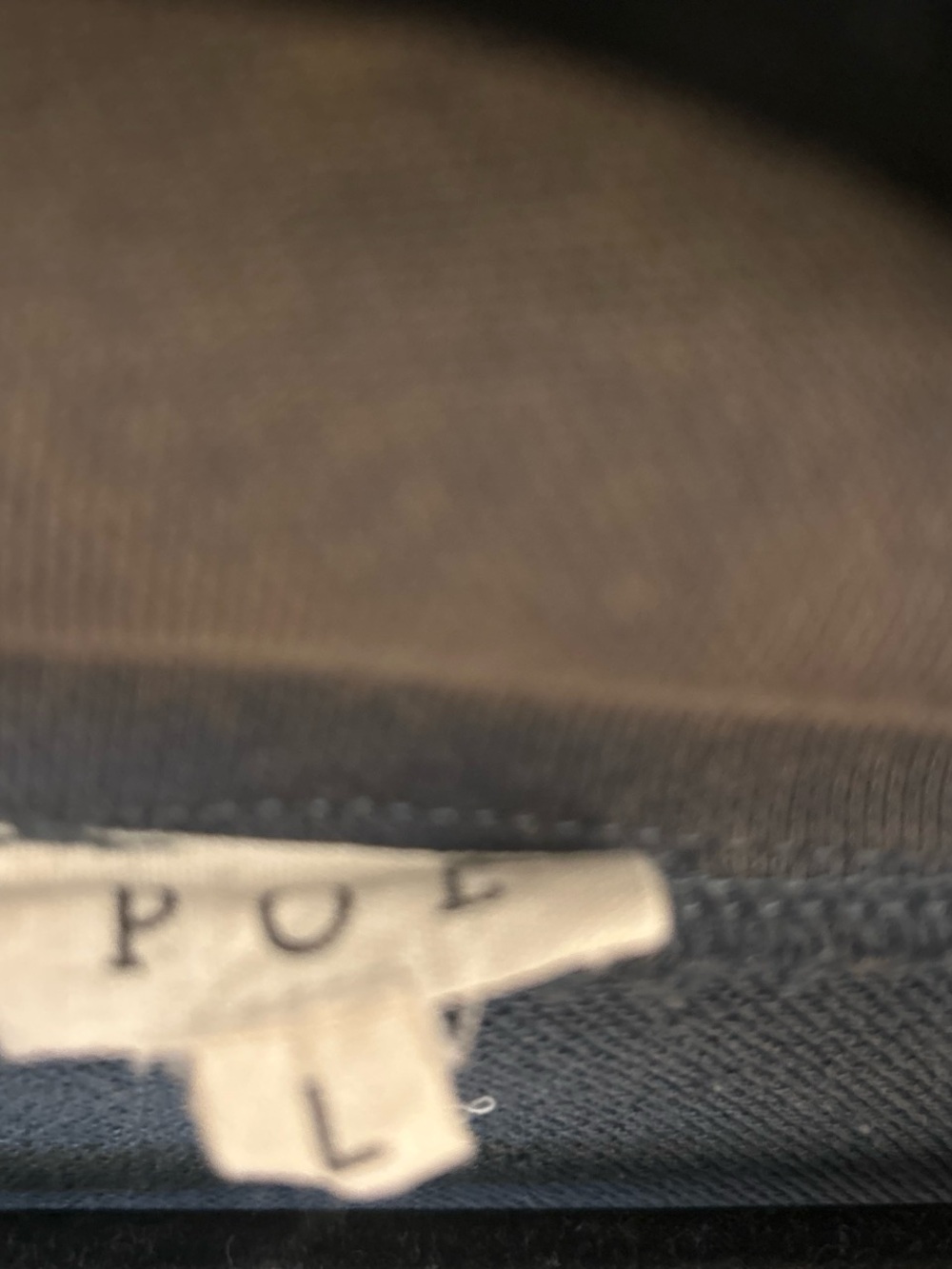 POL Olive Green Bomber Jacket with Red & Navy Stripe Details - Picture 3 of 3